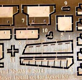 NH Detail – Fotoätzteile für den GTK Boxer von Revell im Maßstab 1:72