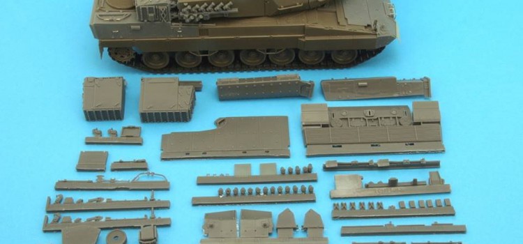 Conversion Set für Leopard 2A5DK  von Accurate Armour