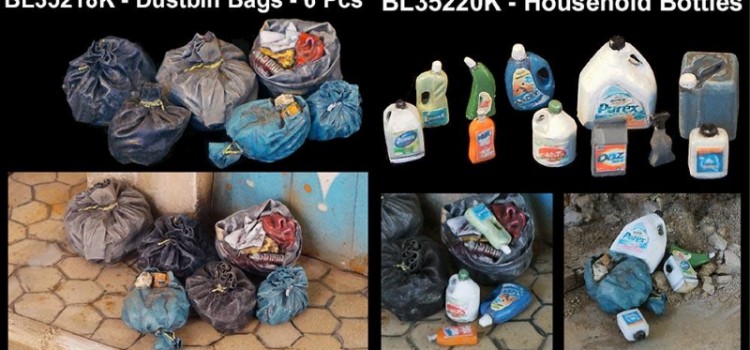 Dustbin bags und Household Bottles von Blast Models