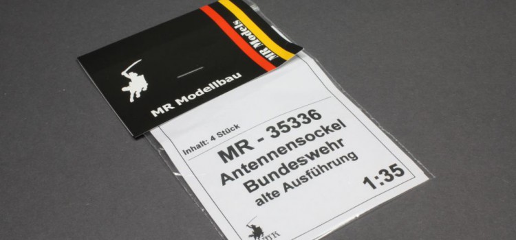 MR Modellbau – Antennensockel Bundeswehr, alte Ausführung