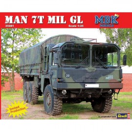 Limitierte Neuauflage des Revell MAN 7t milgl von MBK