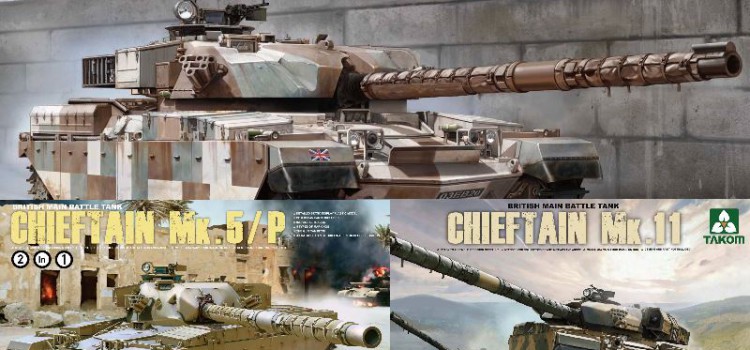 Chieftain MK5, MK10, MK11 Boxart’s von TAKOM