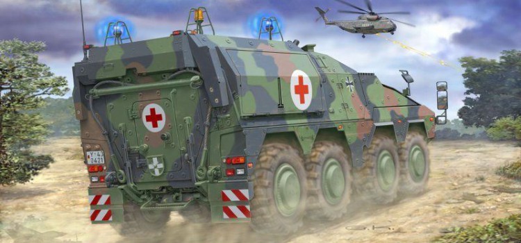 Revell: GTK Boxer sgSanKfz nun im Handel verfügbar