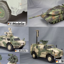 Neuheiten von Y-Modelle im Maßstab 1:35 und 1:72