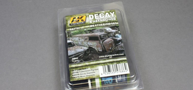 AK Interactive: Decay & Abandoned Weathering Set