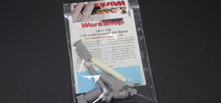 Leopard Workshop: Leopard 2A4 Gun Barrel for Hobbyboss