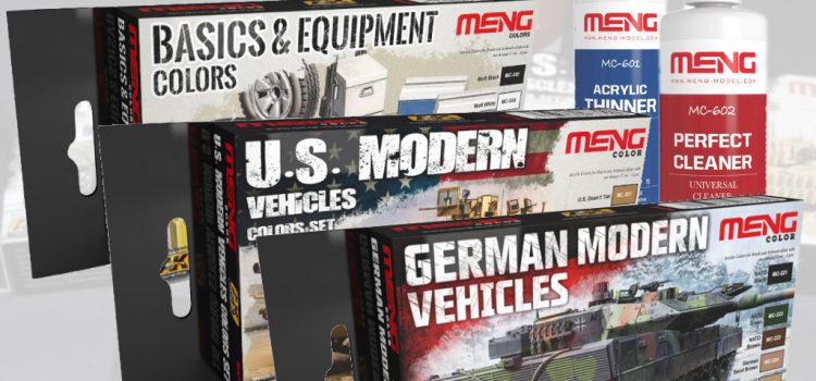 MENG: Color Sets for modern Vehicle and Basic Equipment