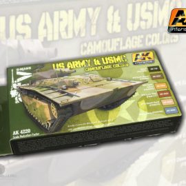 AK Interactive: US Army and USMC Camouflage Colors Set