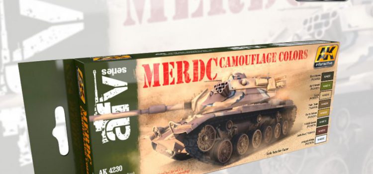 AK Interactive: MERDC Camouflage Colors Set