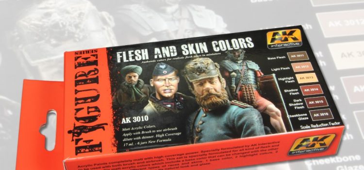 AK Interactive: Flesh and Skin Colors