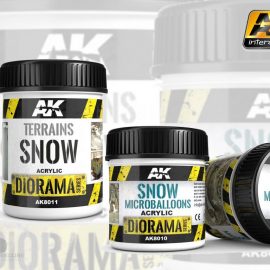 AK Interactive: Diorama Series Snow