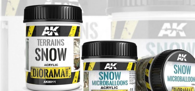 AK Interactive: Diorama Series Snow