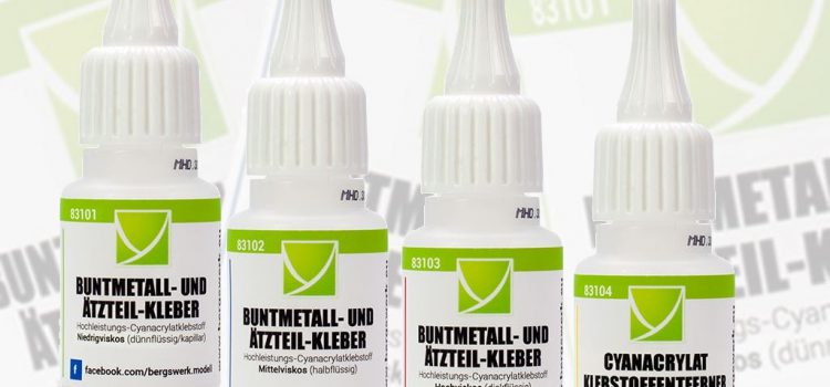 Bergswerk: Buntmetall- und Ätzteilkleber