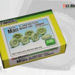 DEF.MODEL: German MAN 7t mil gl 6x6 truck Wheel set – sagged