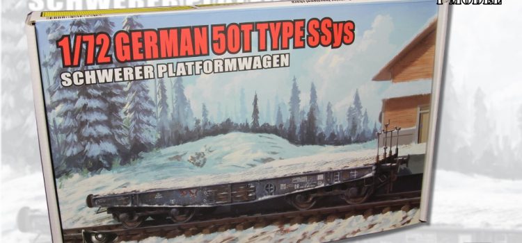 T-MODEL: 50 tons Type SSys Schwerer Plattformwagen