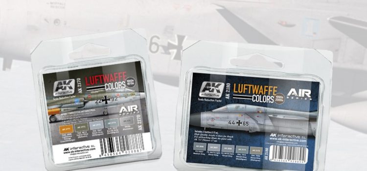 AK Interactive: LUFTWAFFE COLORS  Set’s