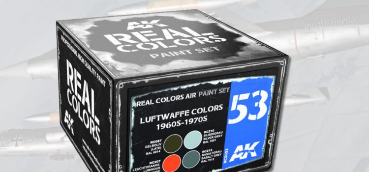 AK Interactive: LUFTWAFFE COLORS 1960S-1970S Set