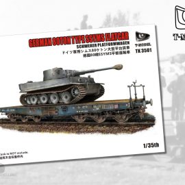 T-MODEL: German 80tons Type SSyms Flatcar