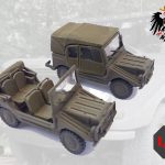 Germania Figuren: DKW Munga - Bundeswehr 1975