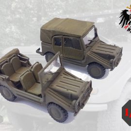 Germania Figuren: DKW Munga – Bundeswehr 1975