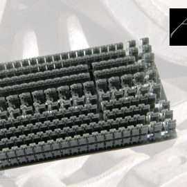 A1 CAD Design & 3D Print: Leopard 1 Kette, Typ Diehl 640
