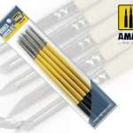 AMMO by Mig: Rubber Brush Set