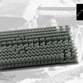 A1 CAD Design & 3D Print: Leopard 1 Kette, Typ Diehl 139E2
