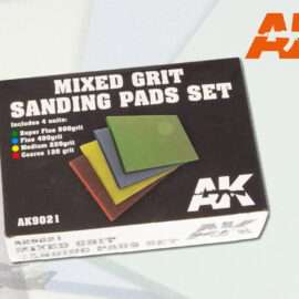 AK Interactive: Mixed Grit Sanding Pad Set AK Interactive: Mixed Grit Sanding Pad Set