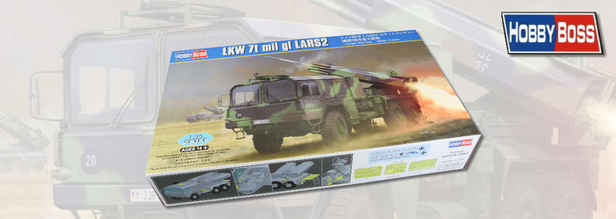 Hobbyboss: LKW 7t mil gl LARS 2