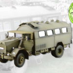 Perfect Scale Modellbau: MAN 630 L2A Feldküche mit Inneneinrichtung