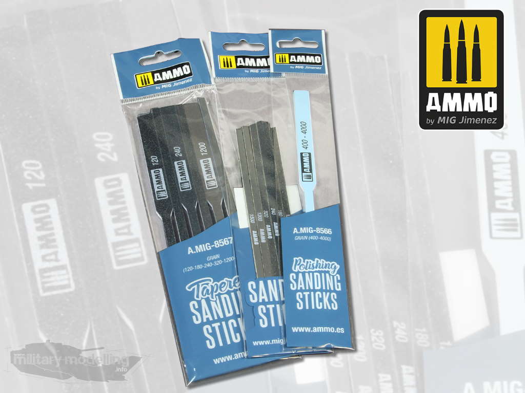 Ammo Sanding Sticks : Product Review – Genessis Models