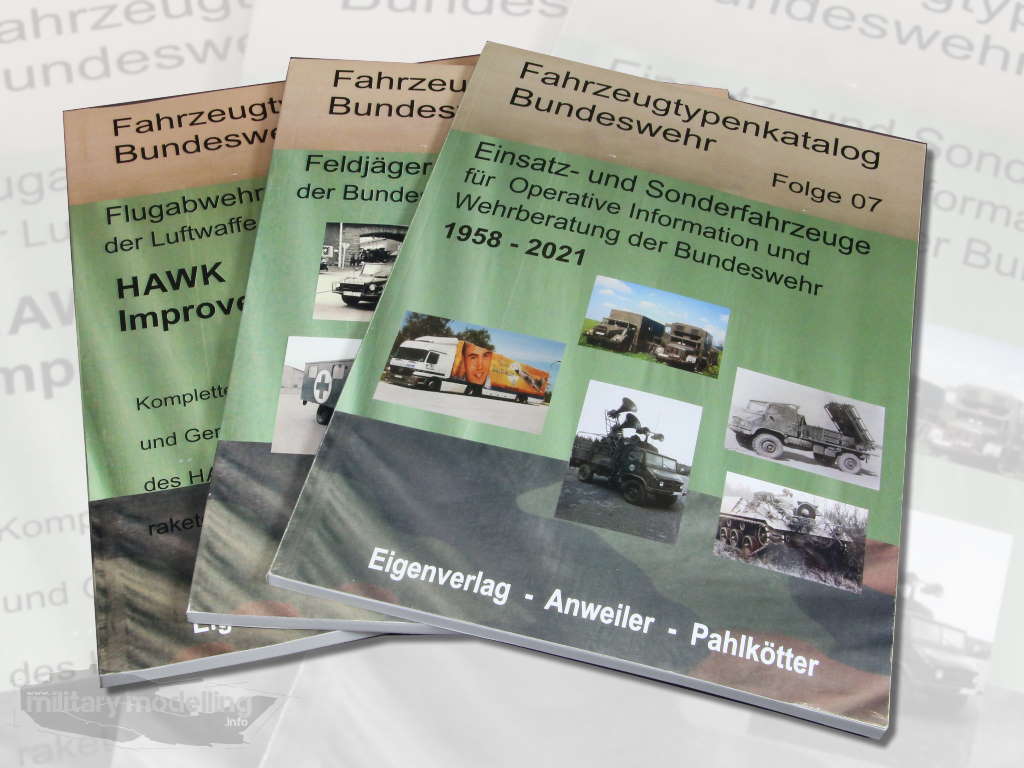 Anweiler – Pahlkötter: Fahrzeugtypenkatalog Bundeswehr