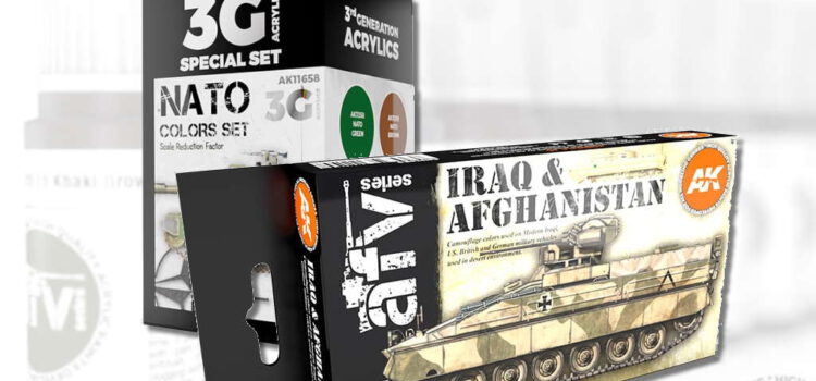 AK Interactive: NATO Colors Set und Iraq & Afghanistan Set