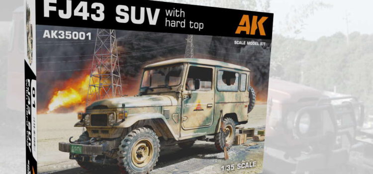 AK Interactive: FJ43 SUV with Hardtop