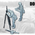 DOLP Modellbau: Richtkreis- u. Erkunderfeldwebel, Richtkreis-Soldat