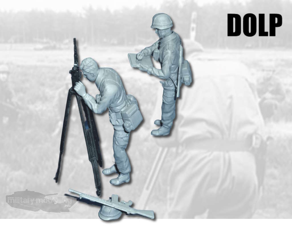 DOLP Modellbau: Richtkreis- u. Erkunderfeldwebel, Richtkreis-Soldat