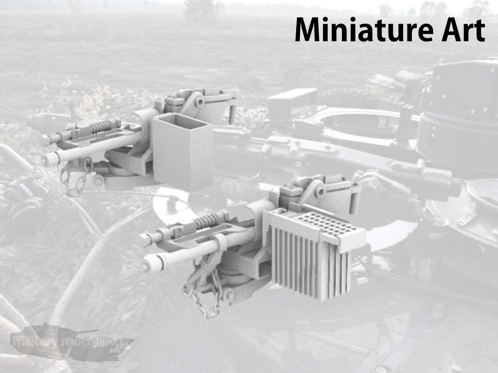 Miniature Art: Leopard MG3 Mount-Set