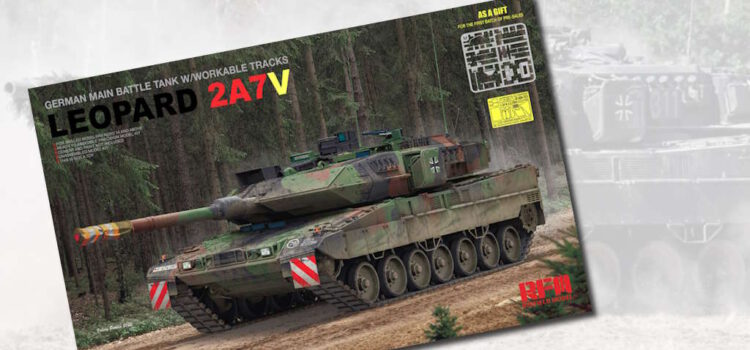 Rye Field Model: German Main Battle Tank w/workable Tracks Leopard 2 A7V