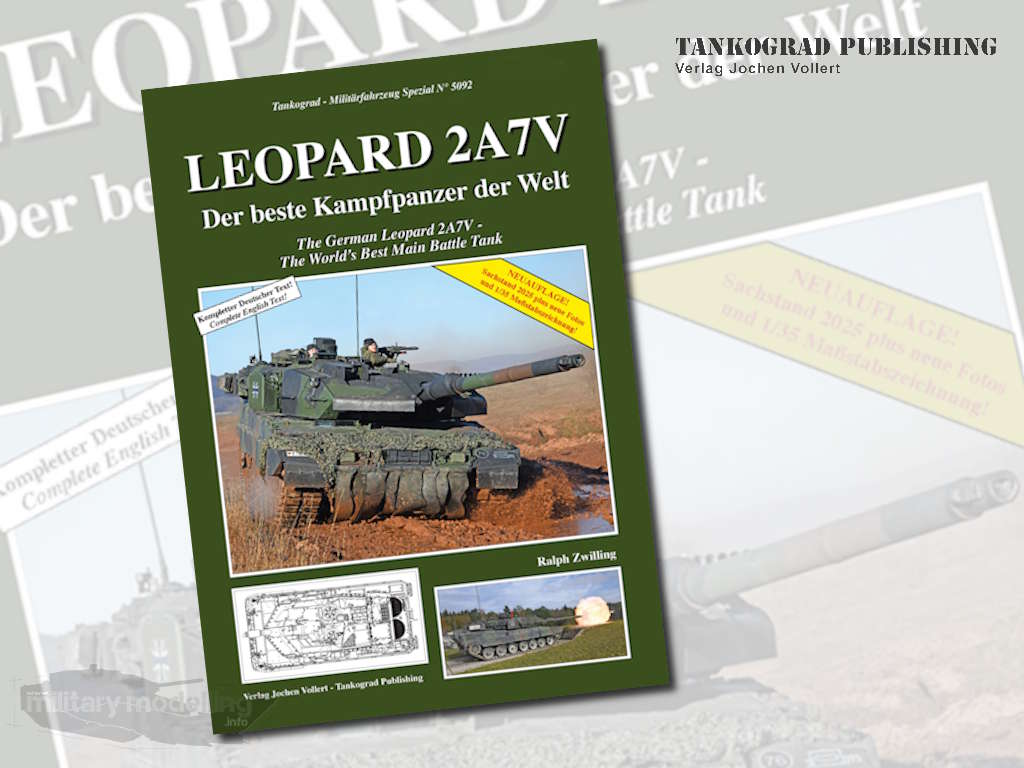 Tankograd Publishing: Militärfahrzeug Spezial Nr. 5092 – Leopard 2A7V (Wiederauflage 2025)
