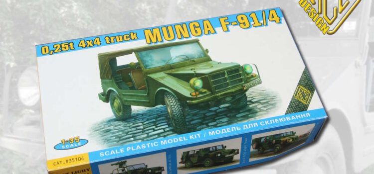 ACE Model: 0,25t 4×4 Truck Munga F 91/4 ACE Model: 0,25t 4×4 Truck Munga F 91/4