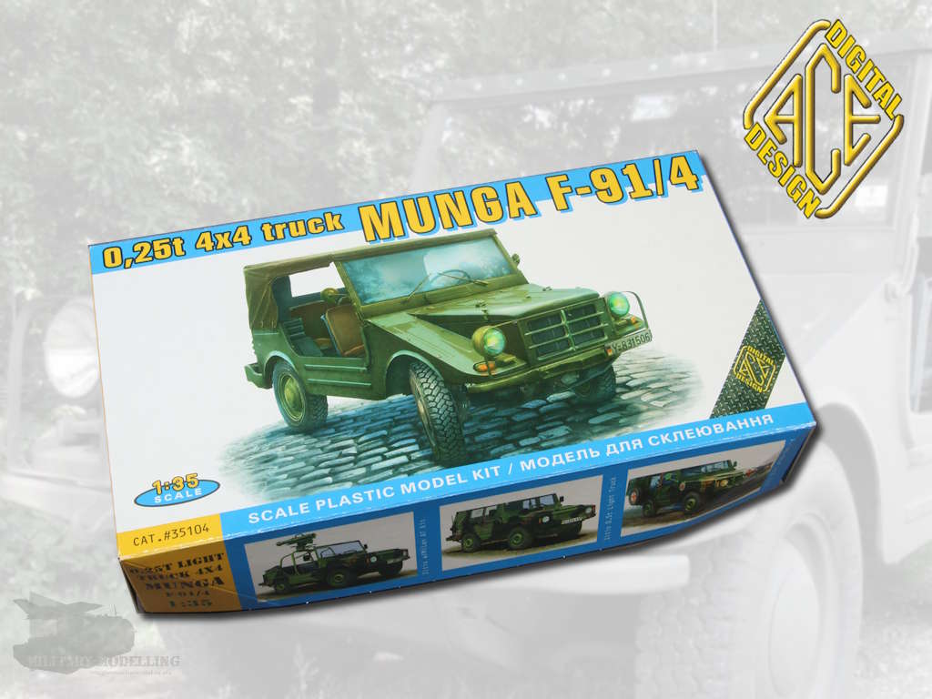 ACE Model: 0,25t 4×4 Truck Munga F 91/4