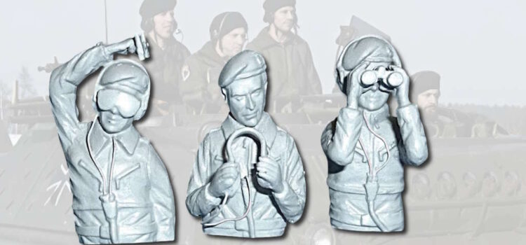 DOLP Modellbau: Besatzung für Raketenjagdpanzer Jaguar 1 / Jaguar 2 DOLP Modellbau: Besatzung für Raketenjagdpanzer Jaguar 1 / Jaguar 2