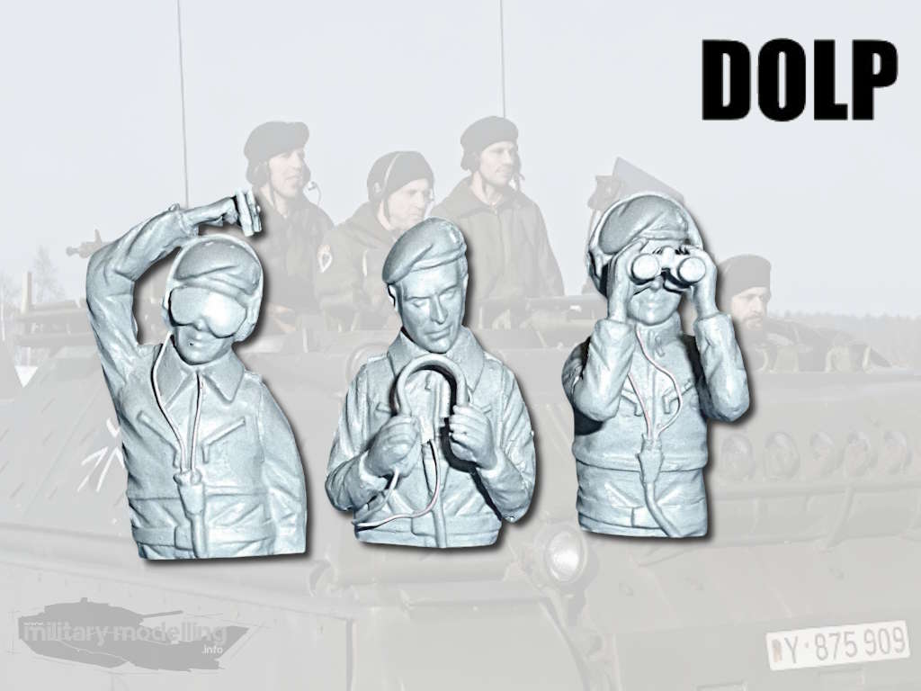 DOLP Modellbau: Besatzung für Raketenjagdpanzer Jaguar 1 / Jaguar 2