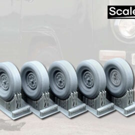 ScaleX: Cargo Truck T2 “Transporter” Sagged Wheel Set ScaleX: Cargo Truck T2 “Transporter” Sagged Wheel Set