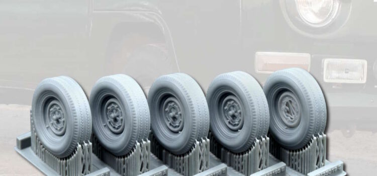 ScaleX: Cargo Truck T2 “Transporter” Sagged Wheel Set ScaleX: Cargo Truck T2 “Transporter” Sagged Wheel Set