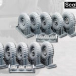 ScaleX: Unimog 404 wheel set's