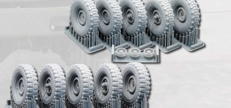ScaleX: Unimog 404 wheel set’s