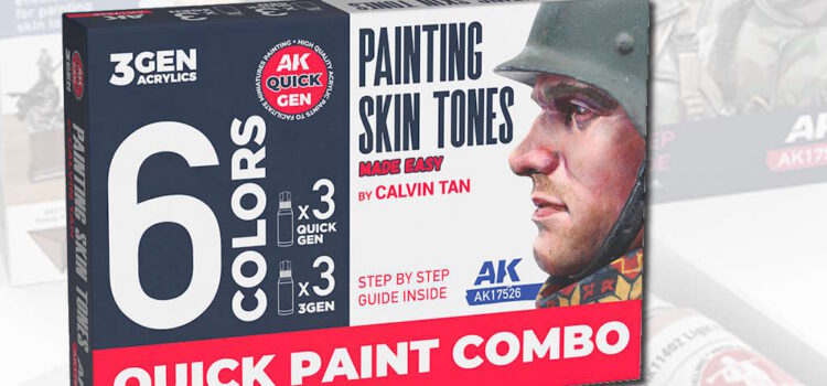 AK Interactive: Painting Skin Tones – Quick Paint Combo AK Interactive: Painting Skin Tones – Quick Paint Combo