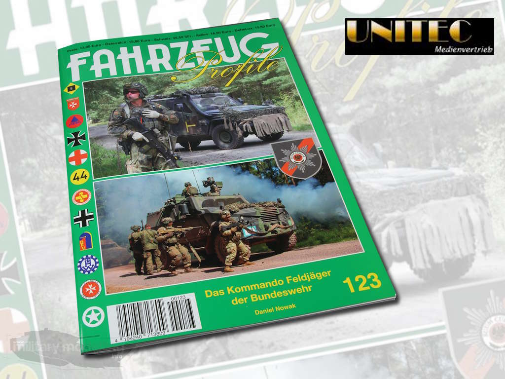 Unitec Medienvertrieb: Fahrzeug Profile 123 – Das Kommando Feldjäger der Bundeswehr