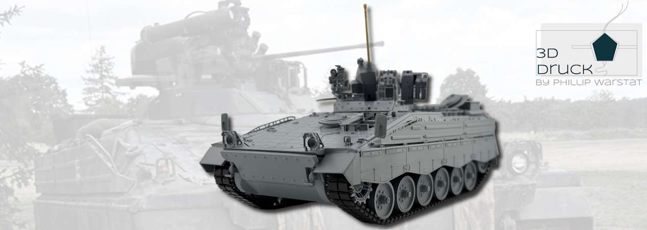 3D-Druck P. Warstat: SPz Marder 1A3A1 BMS